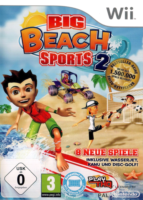 Big Beach Sports 2 — box-2D (DE)