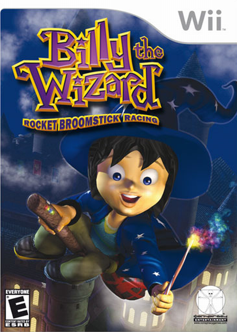 Billy the Wizard - Rocket Broomstick Racing box art