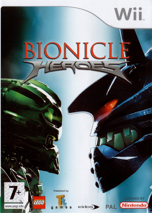 Bionicle Heroes — box-2D (EU)