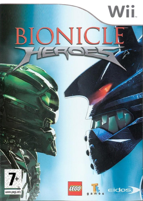 Bionicle Heroes — box-2D (IT)