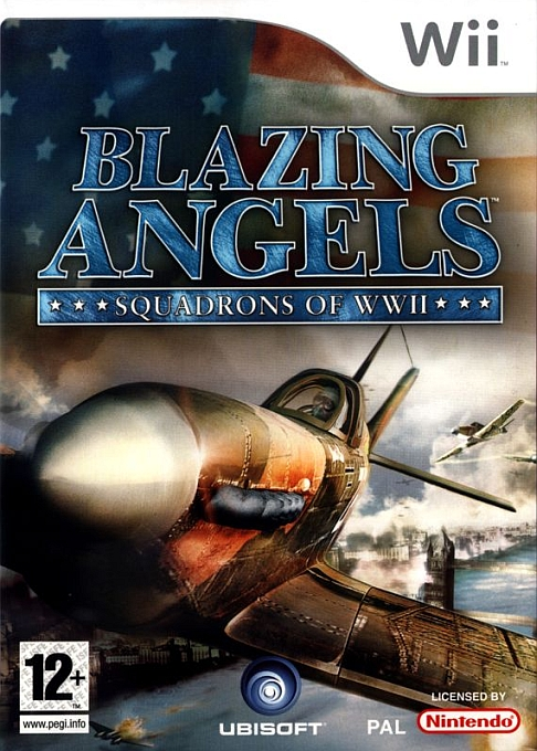 Blazing Angels - Squadrons Of Wwii — box-2D (UK)