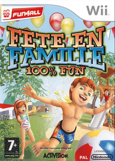 Fête En Famille 100% Fun — box-2D (FR)