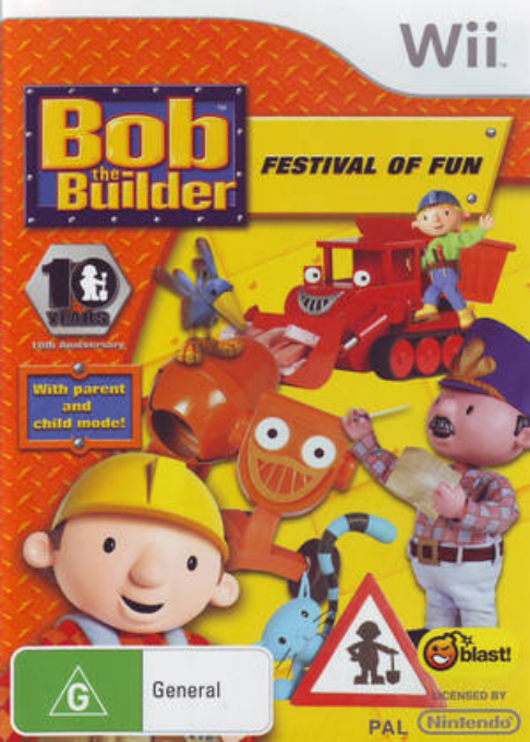 Bob the Builder - Festival of Fun box art