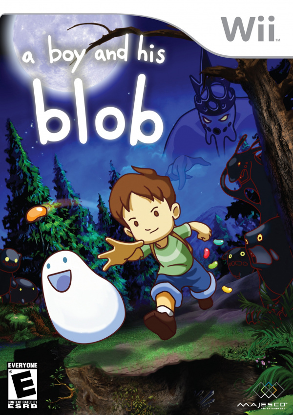 Boy And His Blob, A box art