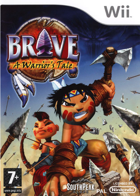 Brave - A Warrior's Tale — box-2D (FR)