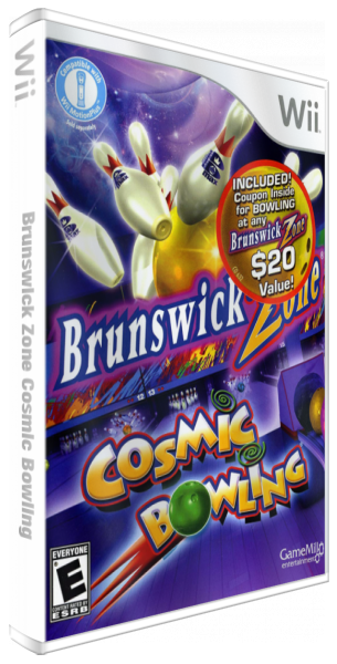 Brunswick Zone Cosmic Bowling — box-3D (US)