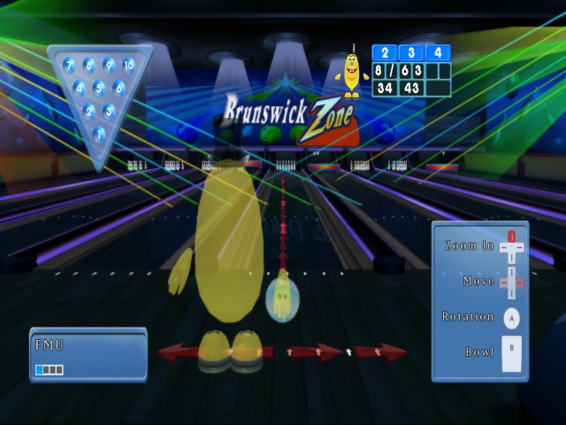 Brunswick Zone Cosmic Bowling — ss (WOR)