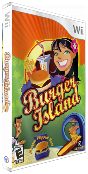 Burger Island — box-3D (US)