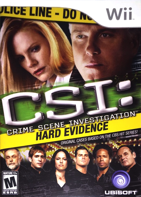 CSI - Hard Evidence box art