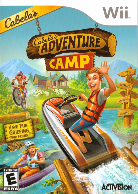 Cabela's Adventure Camp box art