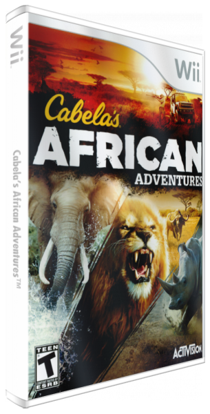 Cabela's African Adventures — box-3D (US)