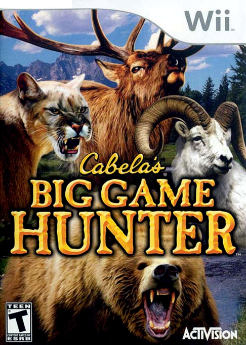 Cabela's Big Game Hunter box art