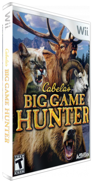 Cabela's Big Game Hunter — box-3D (US)