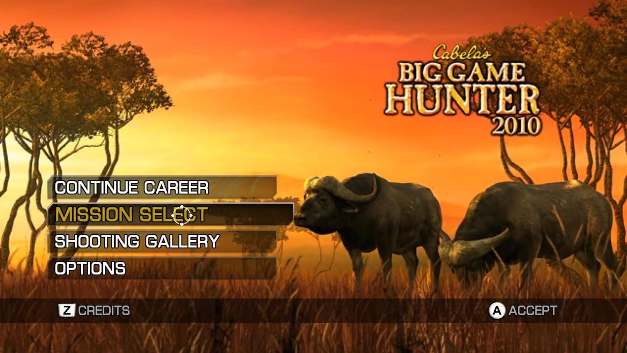 Cabela's Big Game Hunter 2010 — sstitle (WOR)