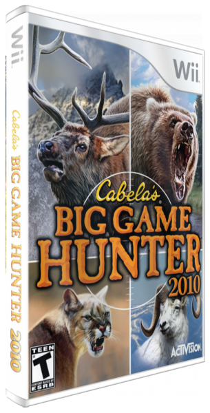 Cabela's Big Game Hunter 2010 — box-3D (US)
