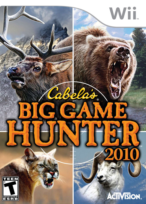 Cabela's Big Game Hunter 2010 box art