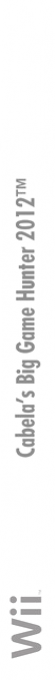 Cabela's Big Game Hunter 2012 — box-2D-side (US)