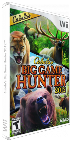 Cabela's Big Game Hunter 2012 — box-3D (US)
