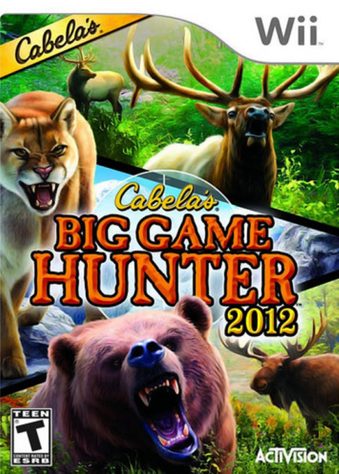 Cabela's Big Game Hunter 2012 box art
