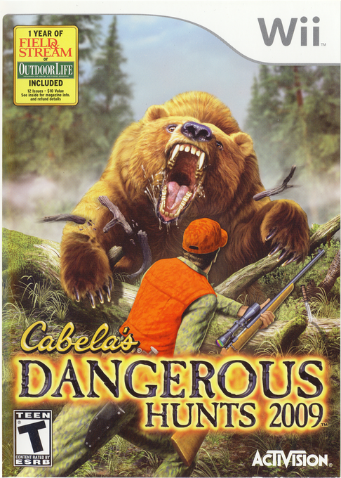 Cabela's Dangerous Hunts 2009 box art