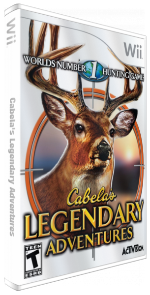 Cabela's Legendary Adventures — box-3D (US)
