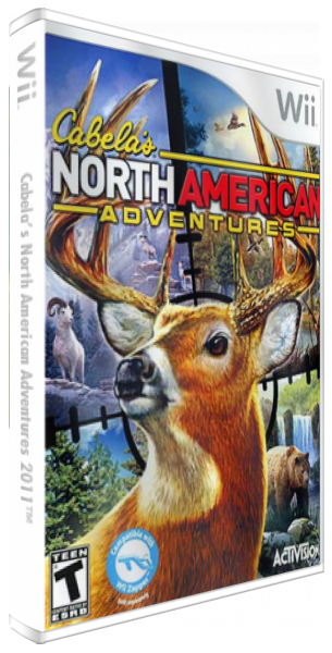 Cabela's North American Adventures — box-3D (US)