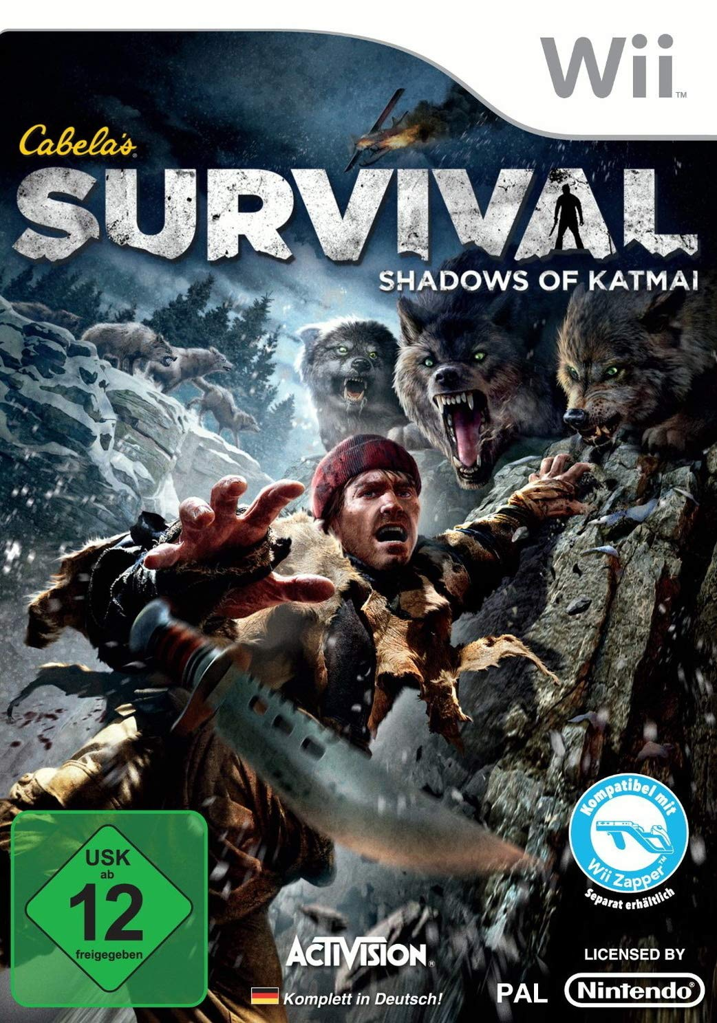 Cabela's Survival - Shadows Of Katmai — box-2D (DE)