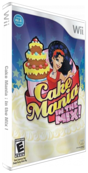 Cake Mania - In The Mix ! — box-3D (US)