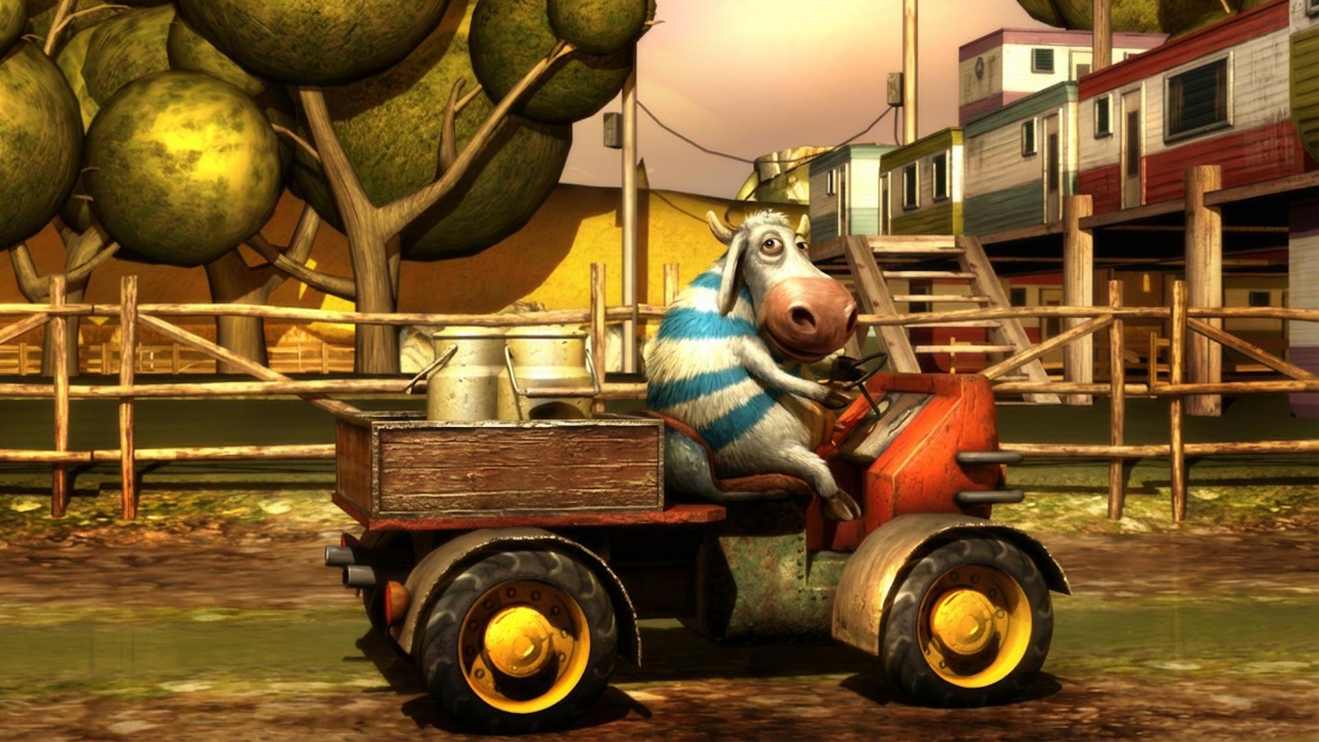 Calvin Tucker's Redneck - Farm Animal Racing Tournament — fanart