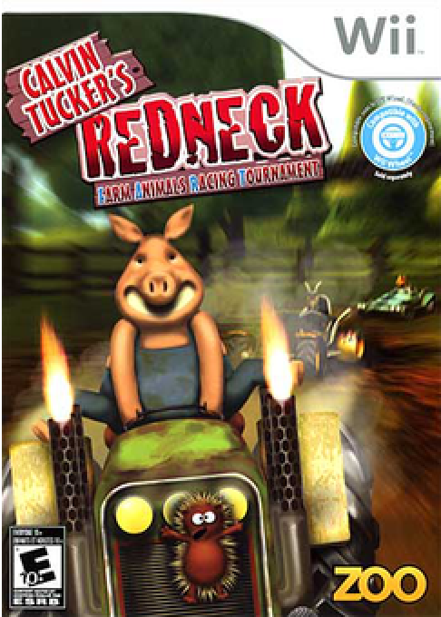 Calvin Tucker's Redneck - Farm Animal Racing Tournament box art