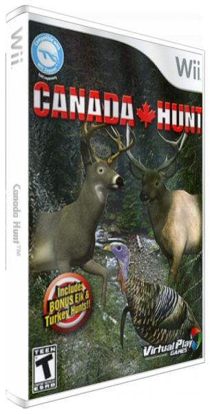 Canada Hunt — box-3D (US)
