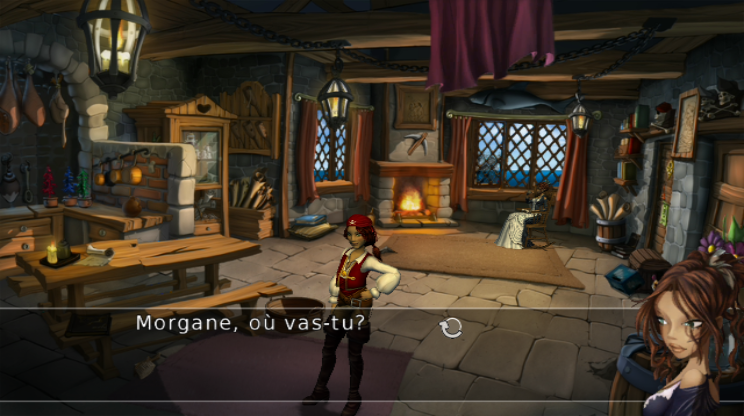 Captain Morgane Et La Tortue D'or — ss (FR)