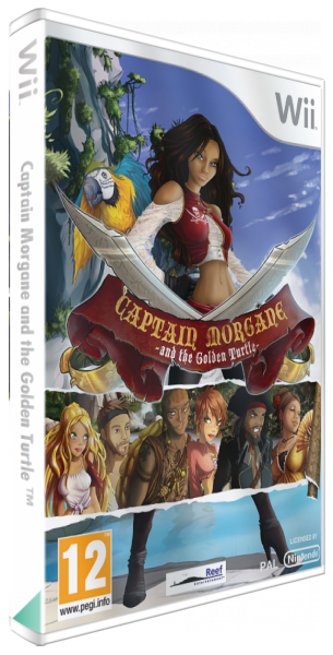 Captain Morgane Et La Tortue D'or — box-3D (EU)