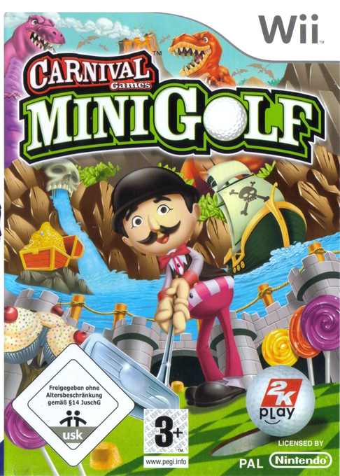 Carnival Games - Mini-golf — box-2D (DE)