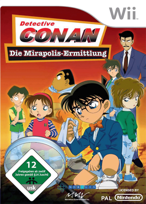Détective Conan - Enquête À Mirapolis — box-2D (DE)