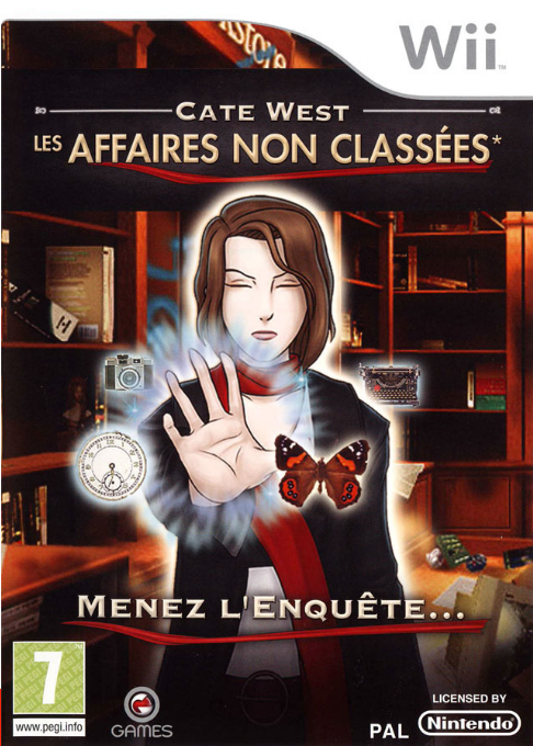Cate West - The Vanishing Files — box-2D (FR)