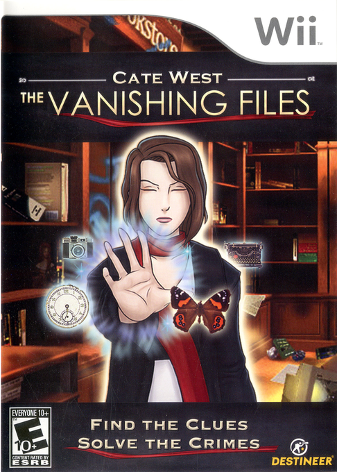 Cate West - The Vanishing Files box art