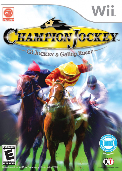 Champion Jockey - G1 Jockey And Gallop Racer box art