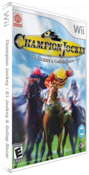 Champion Jockey - G1 Jockey And Gallop Racer — box-3D (US)