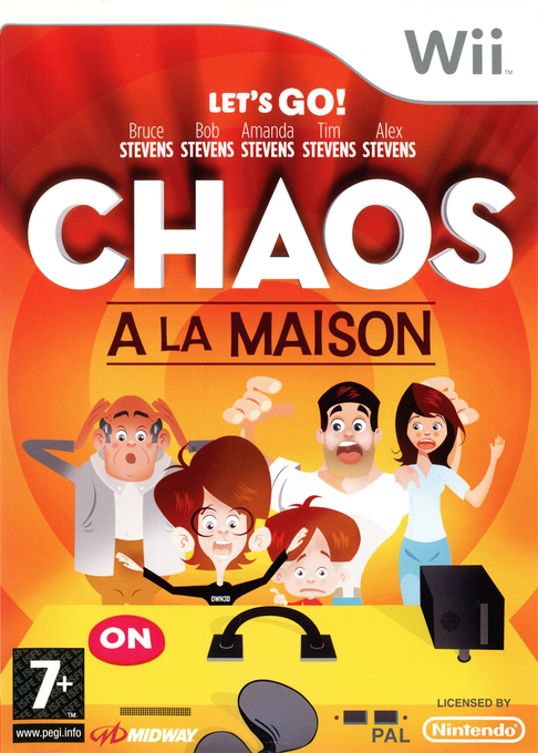 Chaos À La Maison box art