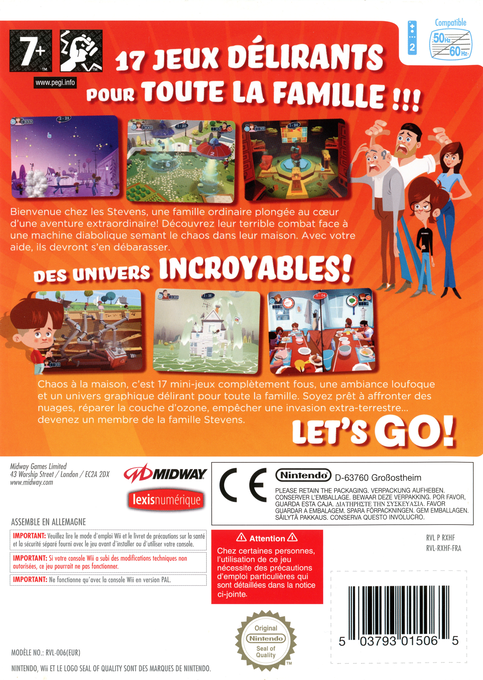 Chaos À La Maison — box-2D-back (FR)