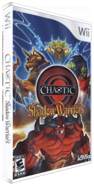 Chaotic - Shadow Warriors — box-3D (US)