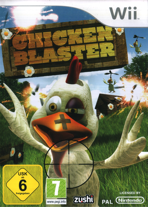 Chicken Blaster — box-2D (DE)