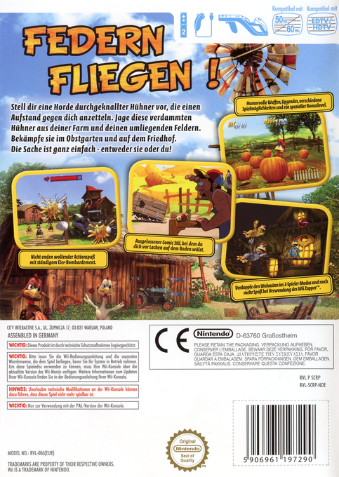 Chicken Riot — box-2D-back (DE)