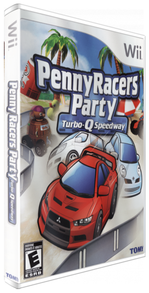 Penny Racers Party - Turbo-q Speedway — box-3D (US)