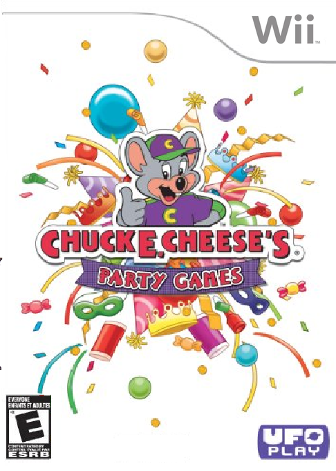 Chuck E. Cheese's Party Games box art