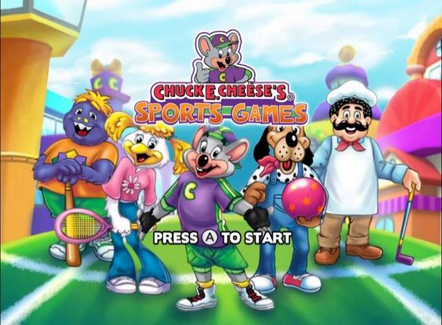 Chuck E. Cheese's Sports Games — sstitle (WOR)