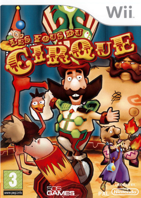 Family Fest Presents Circus Games — box-2D (FR)