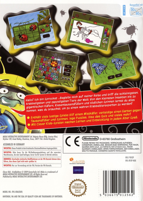 Clever Kids - Creepy Crawlies — box-2D-back (DE)