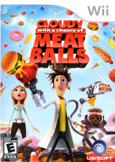 Cloudy with a Chance of Meatballs box art